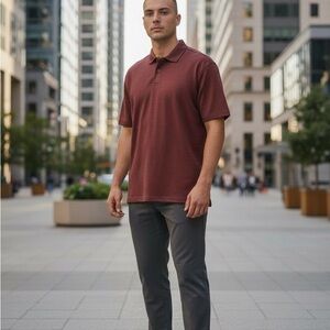 32 Degrees Cool Men's Performance Short Sleeves Polo Shirt